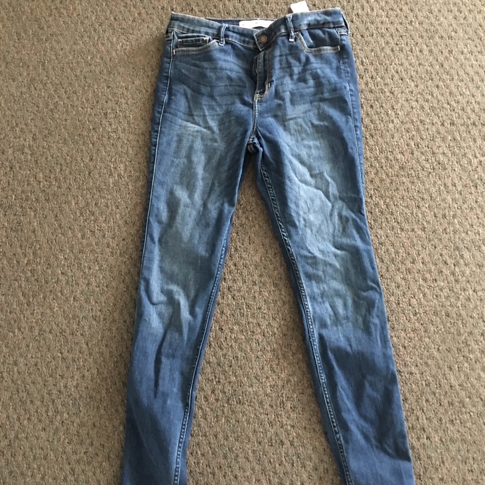 Hollister high rise skinny jeans